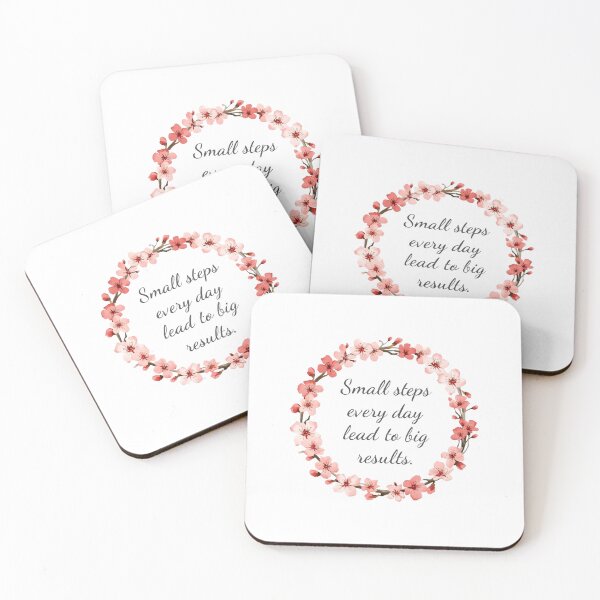 Item preview, Small steps every day lead to big results in sakura designed and sold by uunaa.