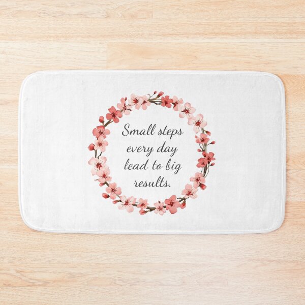 Item preview, Small steps every day lead to big results in sakura designed and sold by uunaa.