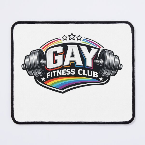 Item preview, Gay Fitness Club Rainbow Strength Gym Pride Athlete Queer Identity designed and sold by Places On Earth.