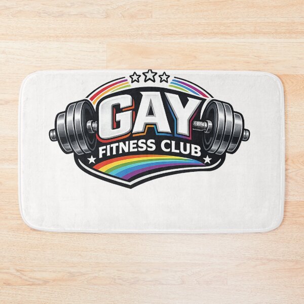 Item preview, Gay Fitness Club Rainbow Strength Gym Pride Athlete Queer Identity designed and sold by Places On Earth.