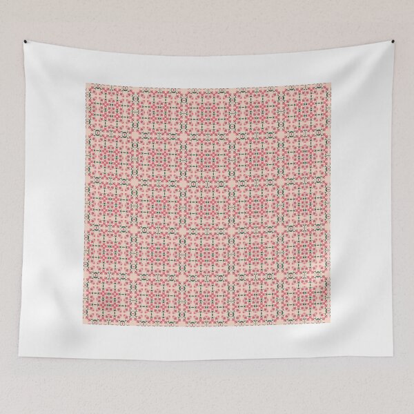 Item preview, Soft Pink Geometric Floral Pattern Harmony designed and sold by zenrywardsss.