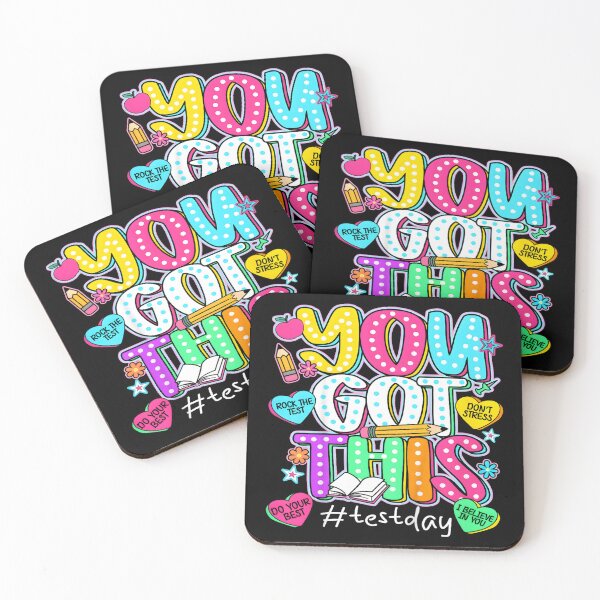 Item preview, test day you got this for student kids teacher state testing  designed and sold by 3INEKMIZAN.