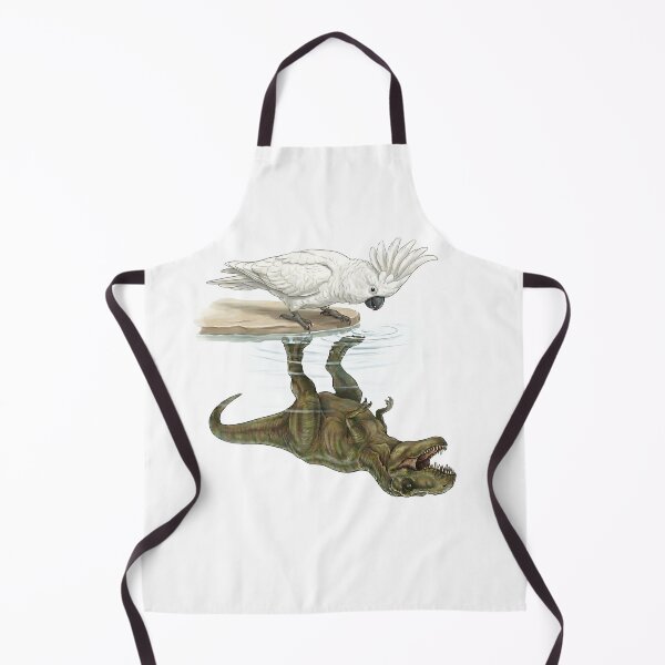 Item preview, Funny White Umbrella Cockatoo Reflection T Rex Dinosaur Parrot Mom Dad Lover designed and sold by DoodleTortle.