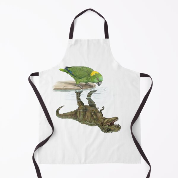 Item preview, Funny Yellow Naped Amazon Reflection T Rex Dinosaur Parrot Mom Dad Lover designed and sold by DoodleTortle.