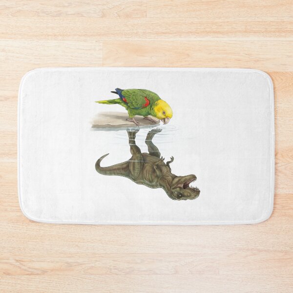 Item preview, Funny Yellow Headed Reflection T Rex Dinosaur Parrot Mom Dad Lover designed and sold by DoodleTortle.