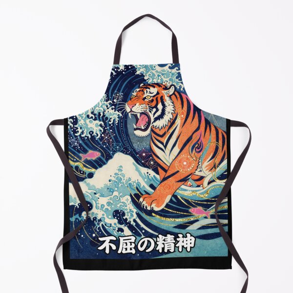 Item preview, Indomitable Tiger Wave designed and sold by NEOCHRONOS.