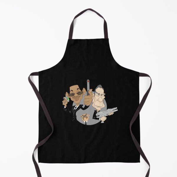 Item preview, MIB Agents Caricature: J, K and Frank the Pug designed and sold by  The Midnight Library - Book Lover Gifts & Kindle Accessories.