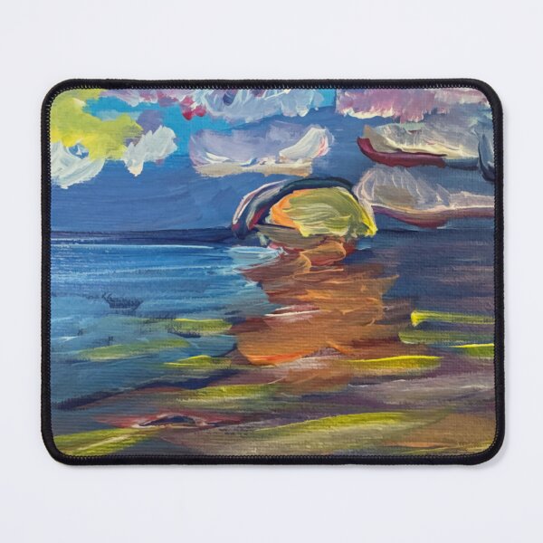 Item preview, Sunrise Over Lake Michigan Painting designed and sold by bloomingvine.