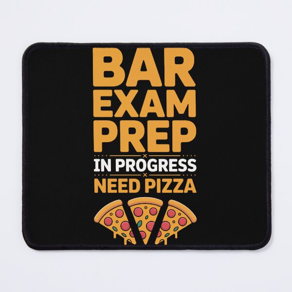 Item preview, Bar Exam Prep Needs Pizza designed and sold by jkrphoto.