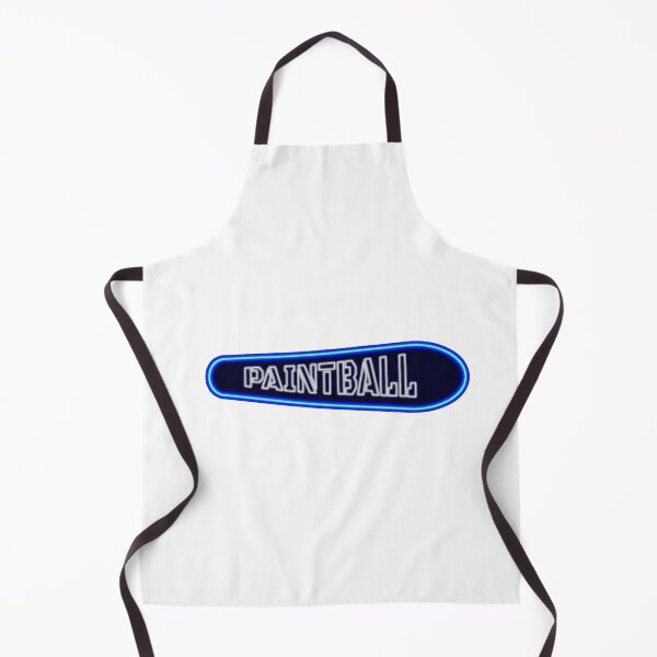 Item preview, Paintball neon tilted sign, blue designed and sold by PaintballCrew.