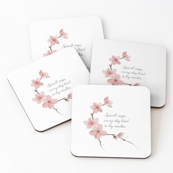Item preview, Small steps every day lead to big results in sakura designed and sold by uunaa.