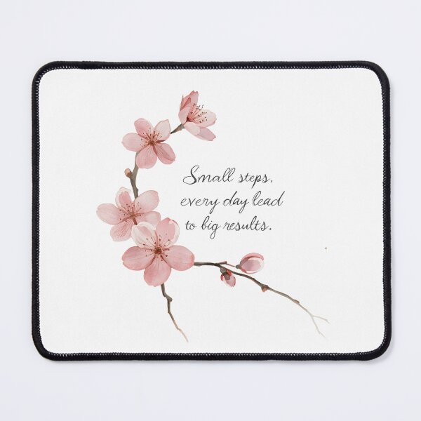 Item preview, Small steps every day lead to big results in sakura designed and sold by uunaa.
