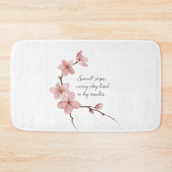 Item preview, Small steps every day lead to big results in sakura designed and sold by uunaa.