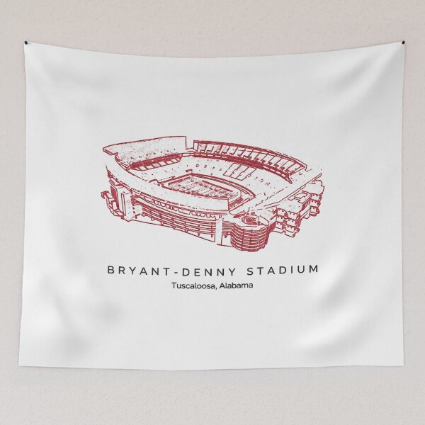 Item preview, Bryant Denny Stadium, Alabama Football, Tuscaloosa designed and sold by SideAway.
