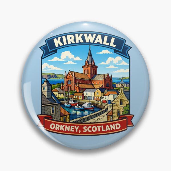 Item preview, Kirkwall, Orkney, Scotland designed and sold by Myra365Art.