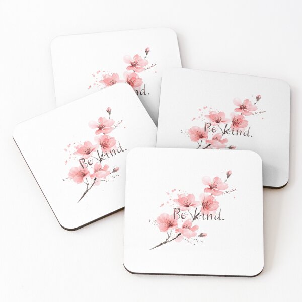 Item preview, Be kind cherry blossoms designed and sold by uunaa.
