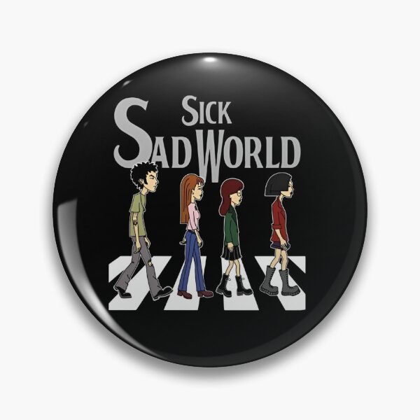Item preview, Sick Sad World Abbey Road Parody designed and sold by  The Midnight Library - Book Lover Gifts & Kindle Accessories.