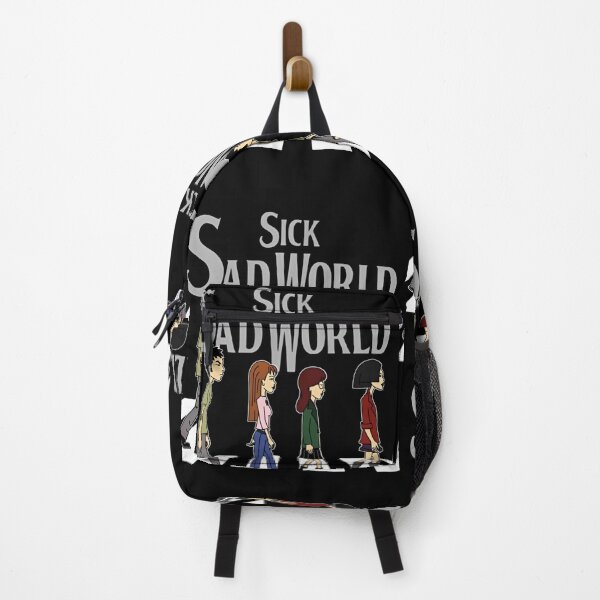 Item preview, Sick Sad World Abbey Road Parody designed and sold by The Midnight Library - Book Lover Gifts & Kindle Accessories.