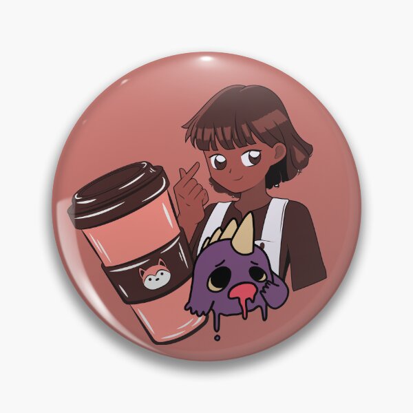 Item preview, K-pop Finger Heart & Takeaway Coffee – Kawaii Anime Style designed and sold by Kanniax.