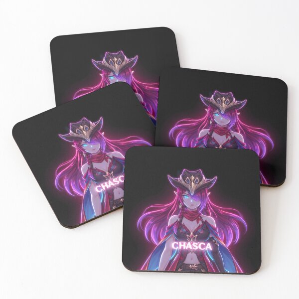 Item preview, Neon Skyward Peacemaker Chasca - Fan Art Portrait designed and sold by EWCY store.