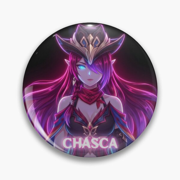 Item preview, Neon Skyward Peacemaker Chasca - Fan Art Portrait designed and sold by EWCY store.