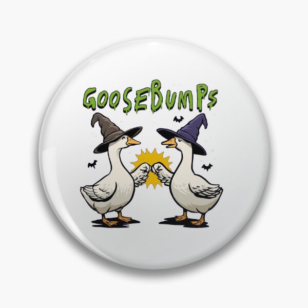 Item preview, Goosebumps Funny Goose Pun Halloween designed and sold by  The Midnight Library - Book Lover Gifts & Kindle Accessories.