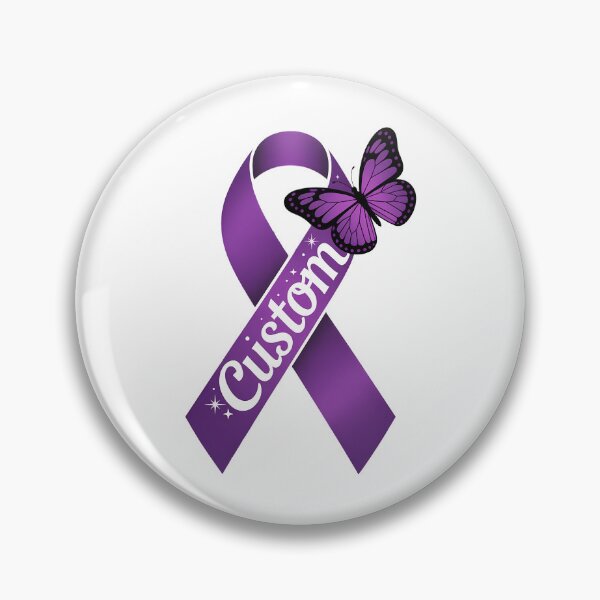 Item preview, Purple Ribbon Pancreatic Cancer designed and sold by TyraYoung.