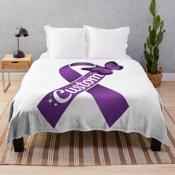 Item preview, Purple Ribbon Pancreatic Cancer designed and sold by TyraYoung.
