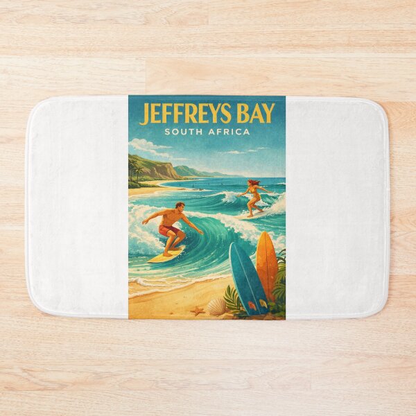 Item preview, Jeffreys Bay Eastern Cape Surf Coastline South Africa Scenic Waves designed and sold by Places On Earth.