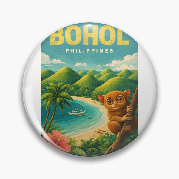 Item preview, Bohol Chocolate Hills and Panglao Island Coastline Philippines designed and sold by Places On Earth.