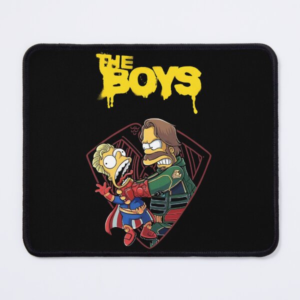 Item preview, Soldier Ned vs Homelander Bart Mashup designed and sold by The Midnight Library - Book Lover Gifts & Kindle Accessories.