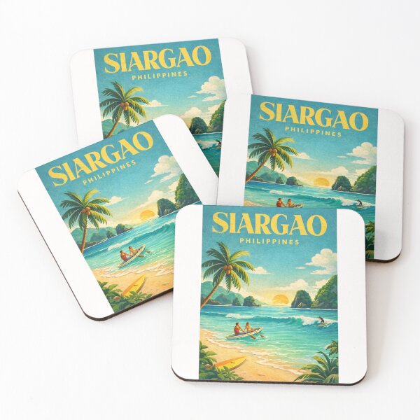 Item preview, Siargao Island Cloud 9 Surf Break and Pacific Coast Philippines Sunset designed and sold by Places On Earth.
