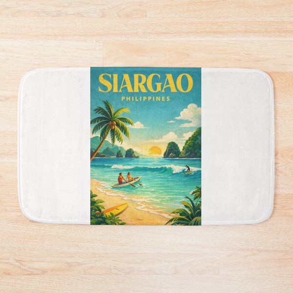 Item preview, Siargao Island Cloud 9 Surf Break and Pacific Coast Philippines Sunset designed and sold by Places On Earth.