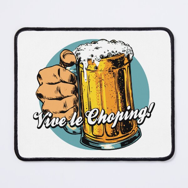 Item preview, LONG LIVE SHOPPING! - beer and shopping humor designed and sold by francoisville.