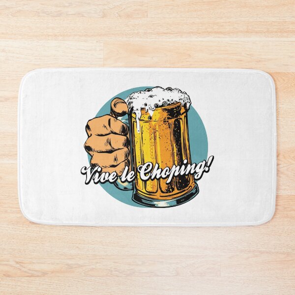 Item preview, LONG LIVE SHOPPING! - beer and shopping humor designed and sold by francoisville.