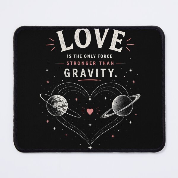 Item preview, Love Is the Only Force Stronger Than Gravity T-Shirt | Science Love Nerd Gift | Physics Romance Tee designed and sold by mbmstores.