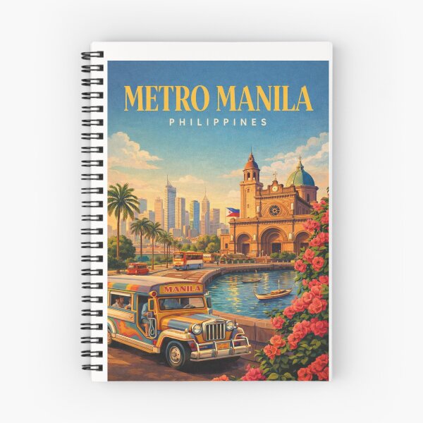 Artikelvorschau, Metro Manila Intramuros und Manila Cathedral Waterfront Philippinen entworfen und verkauft von Places On Earth.