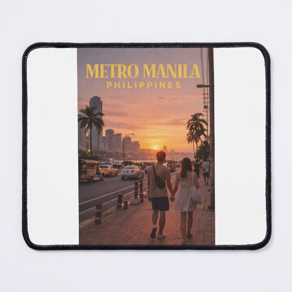 Item preview, Metro Manila Manila Bay Sunset Skyline and Urban Streets Philippines designed and sold by Places On Earth.