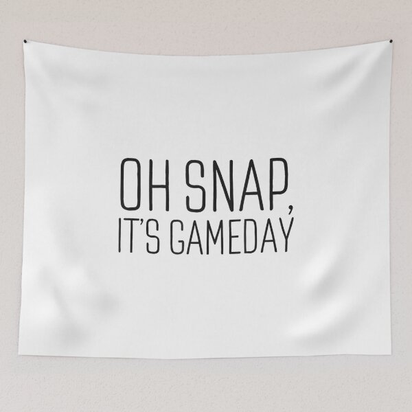 Item preview, Oh Snap It's Gameday Funny Football Season Tailgate Party designed and sold by DeanASkinner.