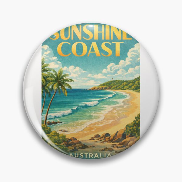 Item preview, Sunshine Coast Queensland Beaches and Pacific Ocean Australia designed and sold by Places On Earth.