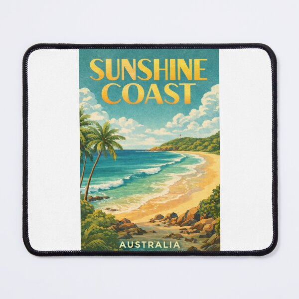 Item preview, Sunshine Coast Queensland Beaches and Pacific Ocean Australia designed and sold by Places On Earth.