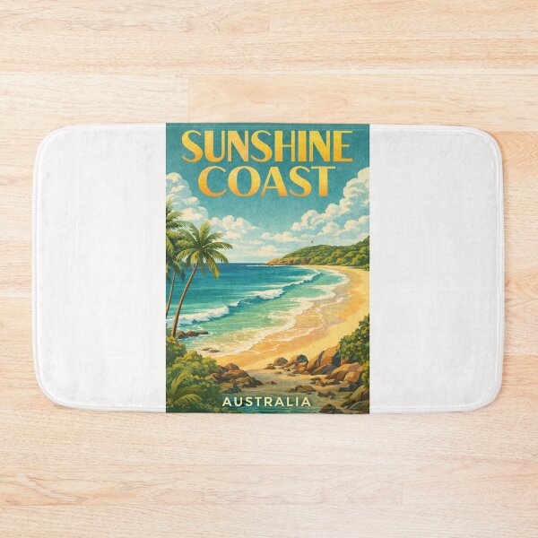 Item preview, Sunshine Coast Queensland Beaches and Pacific Ocean Australia designed and sold by Places On Earth.