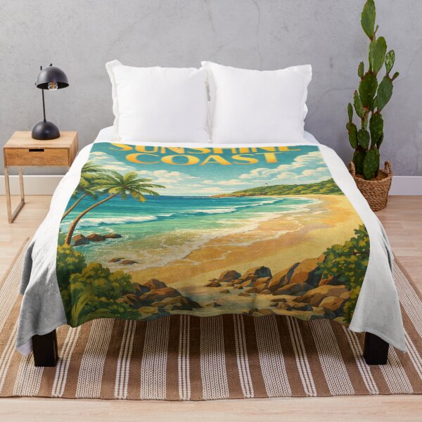 Item preview, Sunshine Coast Queensland Beaches and Pacific Ocean Australia designed and sold by Places On Earth.