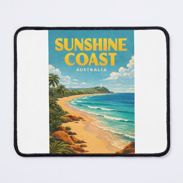Item preview, Sunshine Coast Noosa Heads and Coastal Shores Queensland Australia designed and sold by Places On Earth.