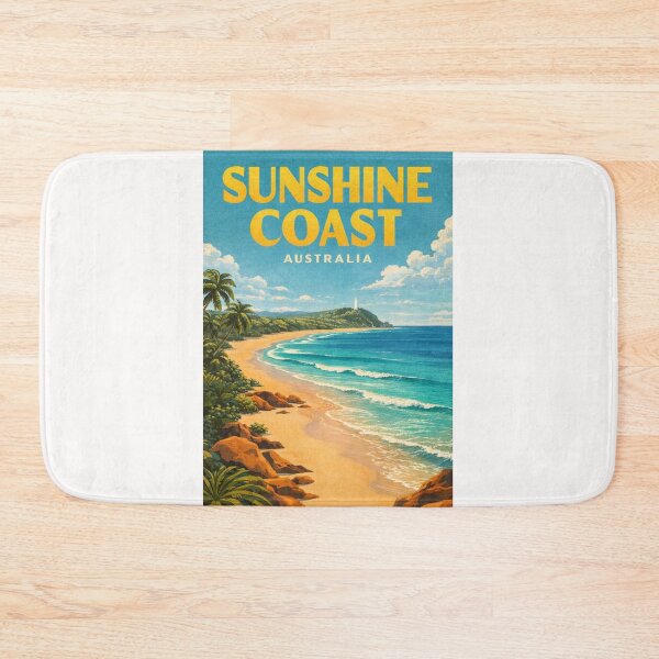 Item preview, Sunshine Coast Noosa Heads and Coastal Shores Queensland Australia designed and sold by Places On Earth.
