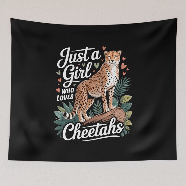 Item preview, Just A Girl Who Loves Cheetahs Animals Lovers designed and sold by TyraYoung.