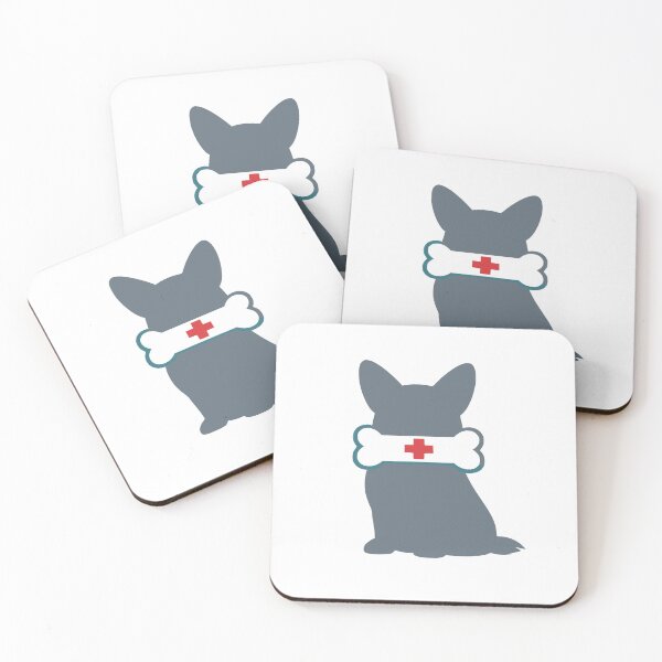 Item preview, Corgi Orthopedic Nurse | Funny Bone Expert Medical Art designed and sold by Corgi & co Shop.