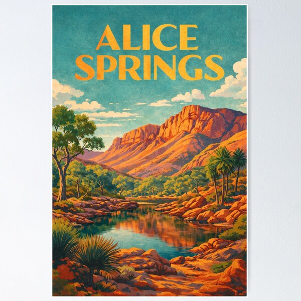 Item preview, Alice Springs West MacDonnell National Park and Red Centre Australia designed and sold by Places On Earth.