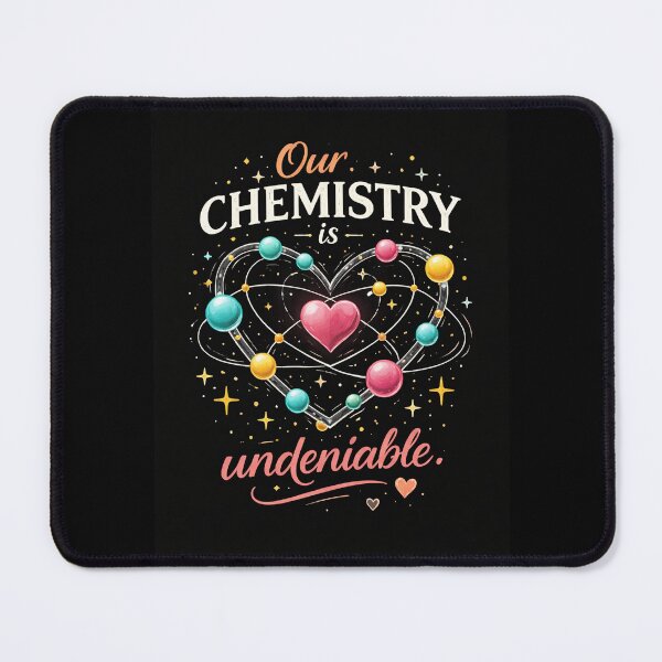 Item preview, Our Chemistry Is Undeniable T-Shirt | Cute Science Love Shirt | Chemistry Nerd Gift for Couples designed and sold by mbmstores.