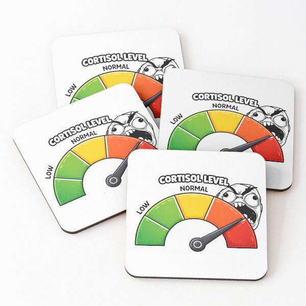 Item preview, Cortisol Level Very High Rage Meme designed and sold by MonkiFlipp.